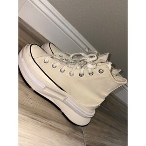 Converse Run Star Legacy CX Hi White Egret Women's Size 6.5 Shoes A00868C